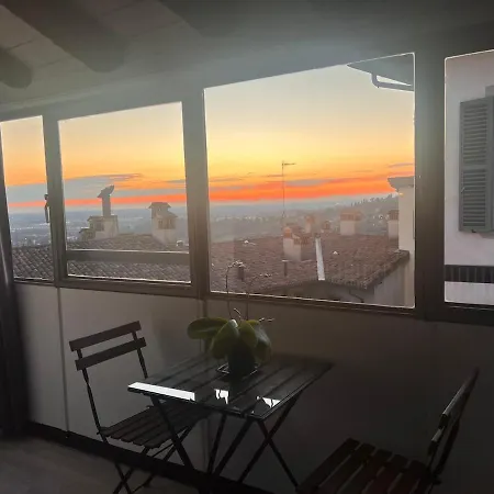 Apartmán Loft With A View In The Heart Of Citta Alta *