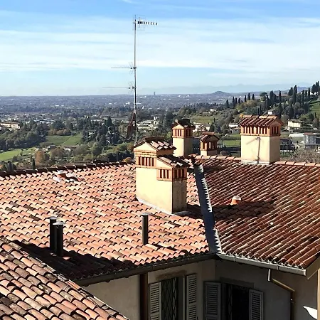 Loft With A View In The Heart Of Citta Alta Apartmán Bergamo